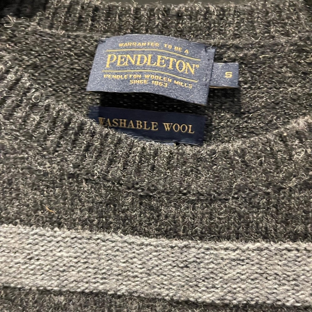 $180 Pendleton Washable Wool Aztec Sweater Women'… - image 5